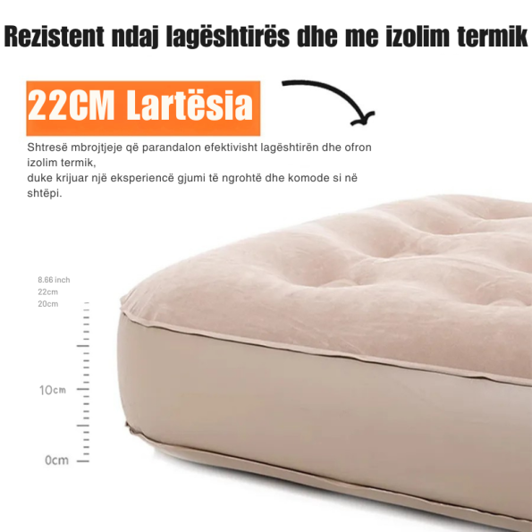 Dyshek Ajri Portativ per Kamping dhe Relaksim