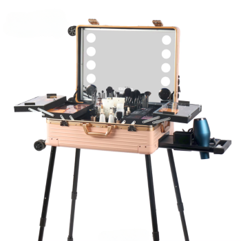Valixhe Profesionale për Make-up dhe Produkte Kozmetike