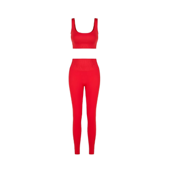Komplet Streçe Push up & Crop Top
