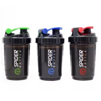 Custom gym protein shaker bottle me kapak screw-on dhe dizajn minimalist