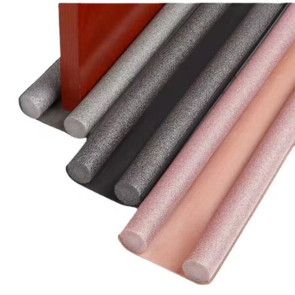 Shirit izolues për fundin e derës, material foam cotton + EPE, funksion soundproof dhe dustproof
