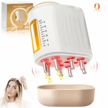 Masazhator për Skalpin e Flokëve dhe Aplikim Vaji