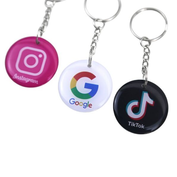 Varëse çelësash me NFC për TikTok dhe Instagram