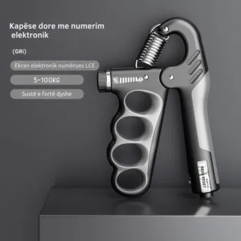 Kapëse dore e rregullueshme Macyo me numërim elektronik, për forcimin e duarve dhe parakrahëve