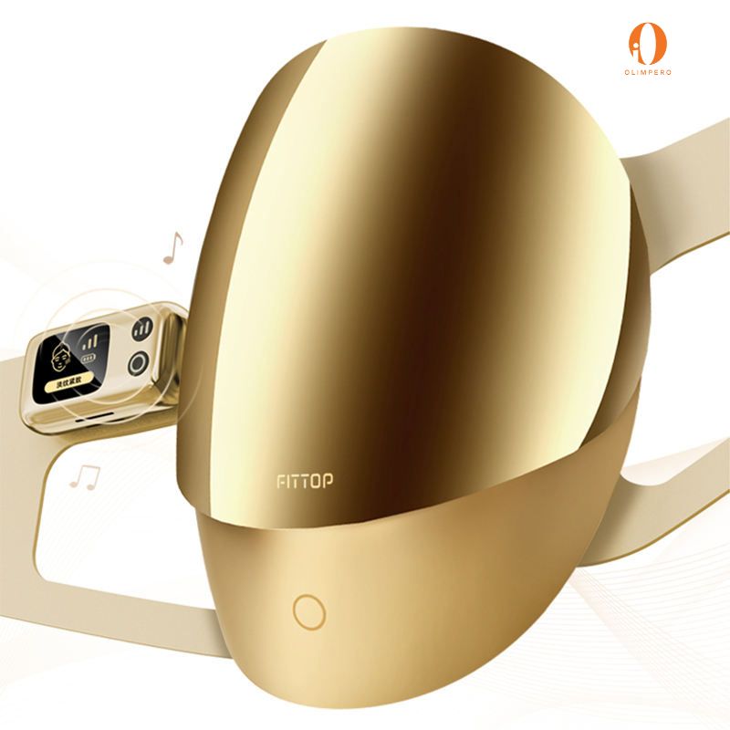 maske-led-me-drite-te-kuqe Maskë fytyre me kontroll wireless dhe Bluetooth për eksperiencë relaksuese.