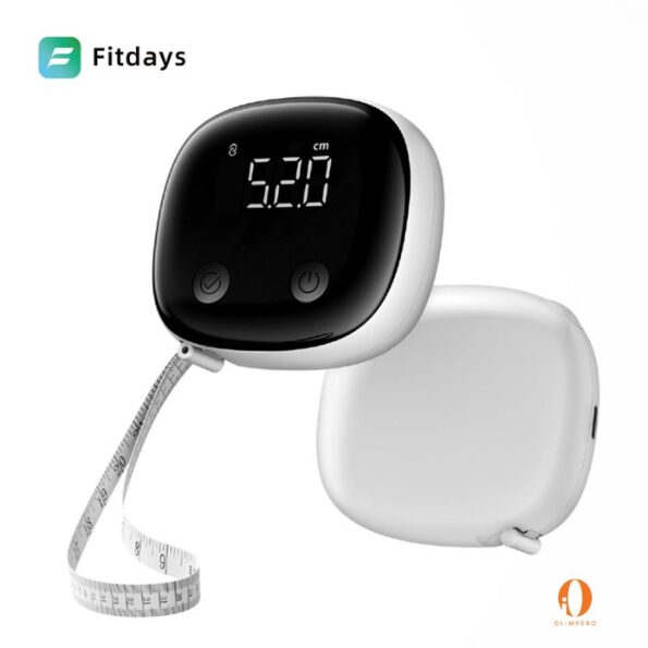 Metër inteligjent dixhital Fitdays ER307 me ekran LED për matje trupi