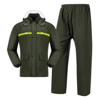 Veshje PVC unisex për kamping dhe punë në kushte shiu