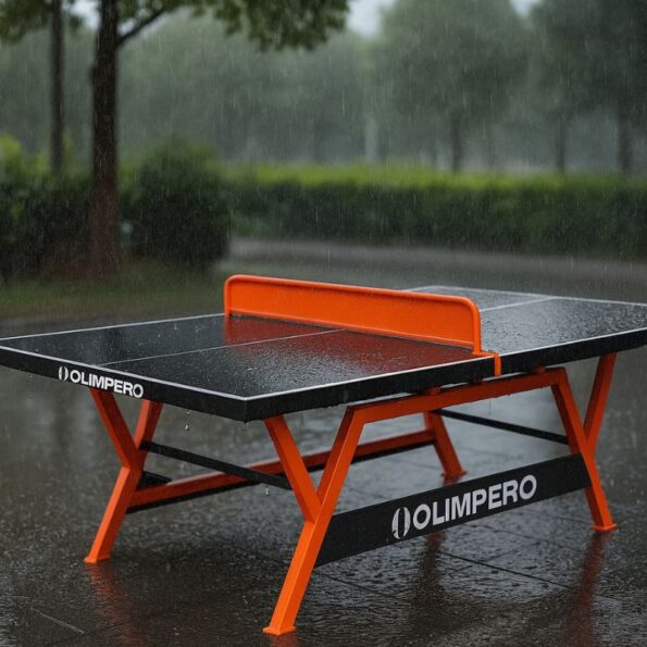 Tavolinë pingpongu outdoor Olimpero me strukturë të fortë metalike dhe dizajn modern