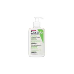 cerave hydrating cream foam to cleanser