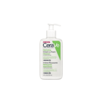 cerave hydrating cream foam to cleanser