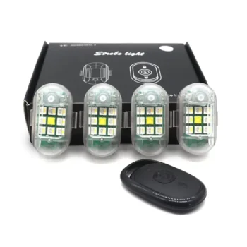 Set 4 Drita LED Wireless 2.4G